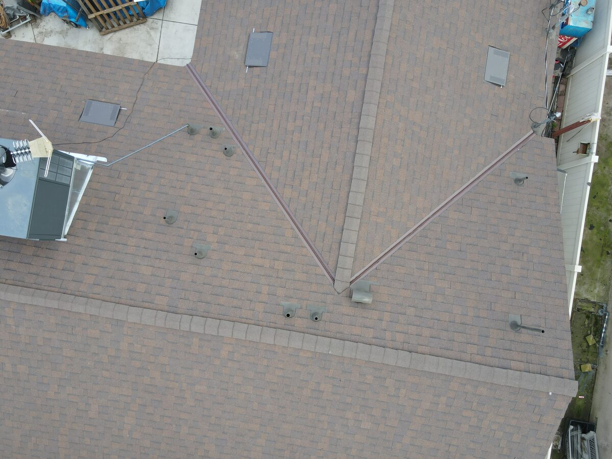 Completed roofing project by Smart Home Improvements in the Central Valley