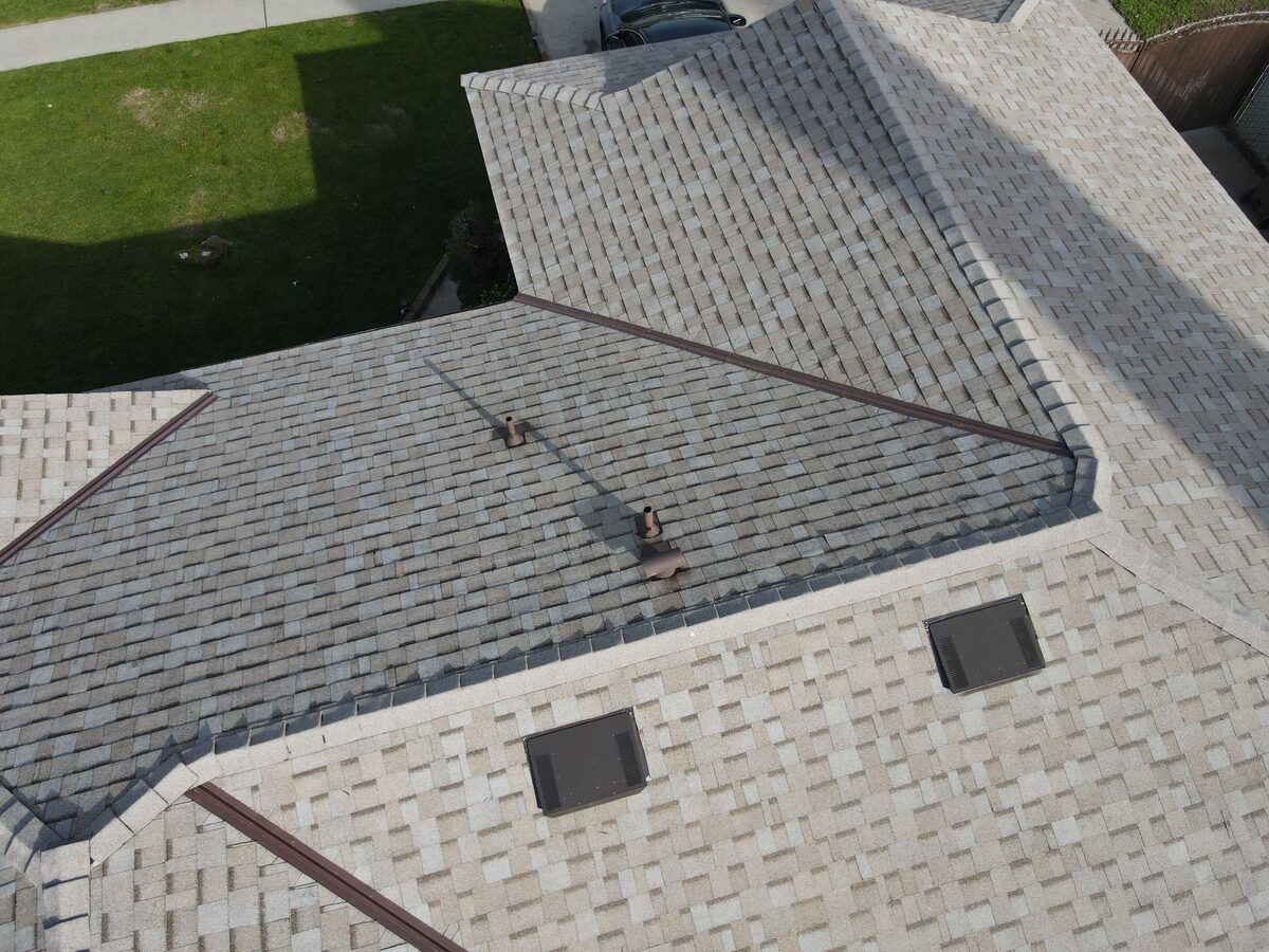 Completed roofing project by Smart Home Improvements in the Central Valley