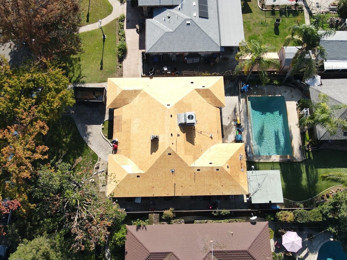 Completed roofing project by Smart Home Improvements in the Central Valley
