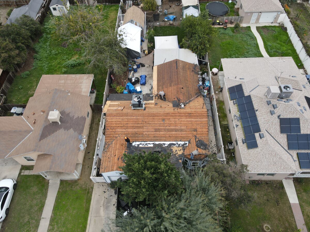 Completed roofing project by Smart Home Improvements in the Central Valley