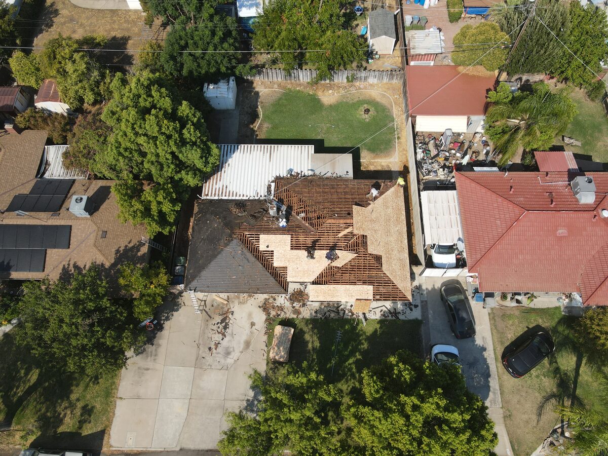 Completed roofing project by Smart Home Improvements in the Central Valley